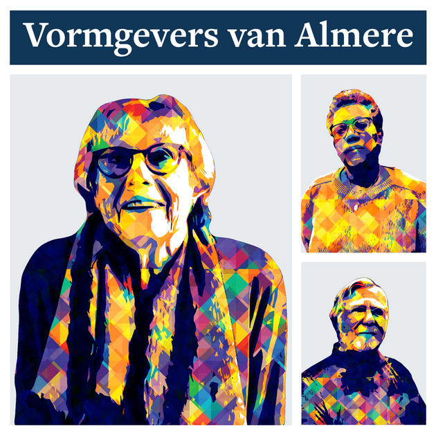 Foto behorende bij de expo Vormgevers van Almere