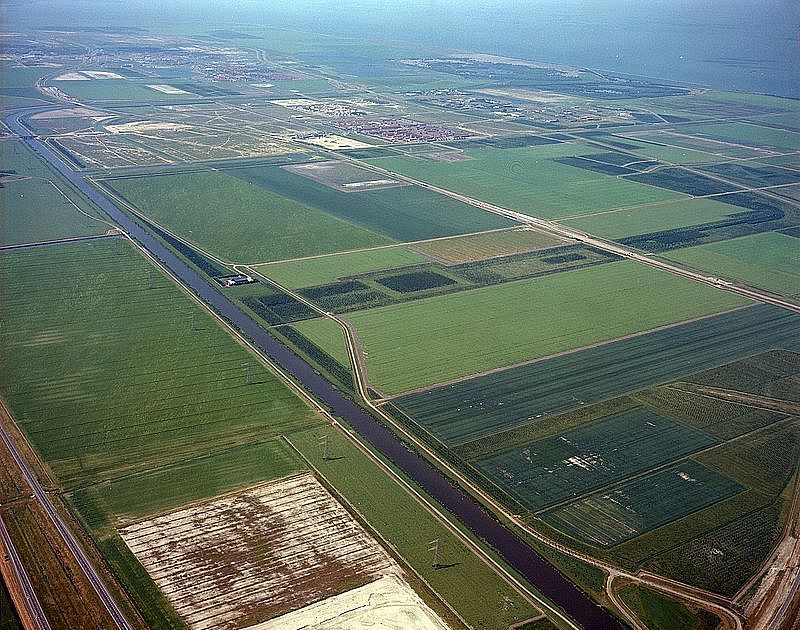 Almere Stripheldenbuurt 1985 © Delta-Phot
