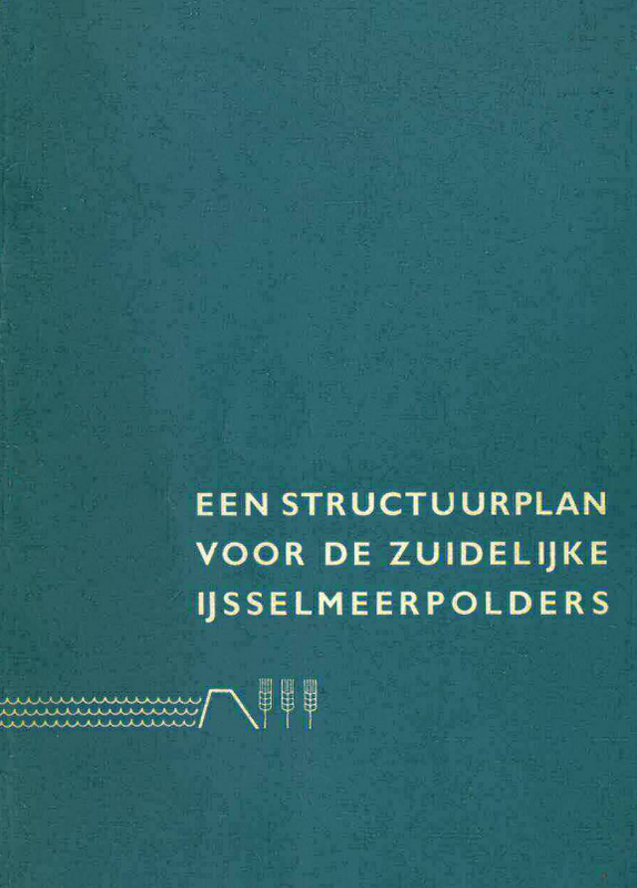 Groene voorzijde van Een structuurplan voor de Zuidelijke IJsselmeerpolders