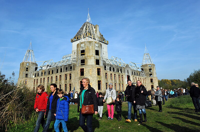Eenmalige openstelling van het Kasteel in 2015 ten tijde van de plannen voor Witchworld